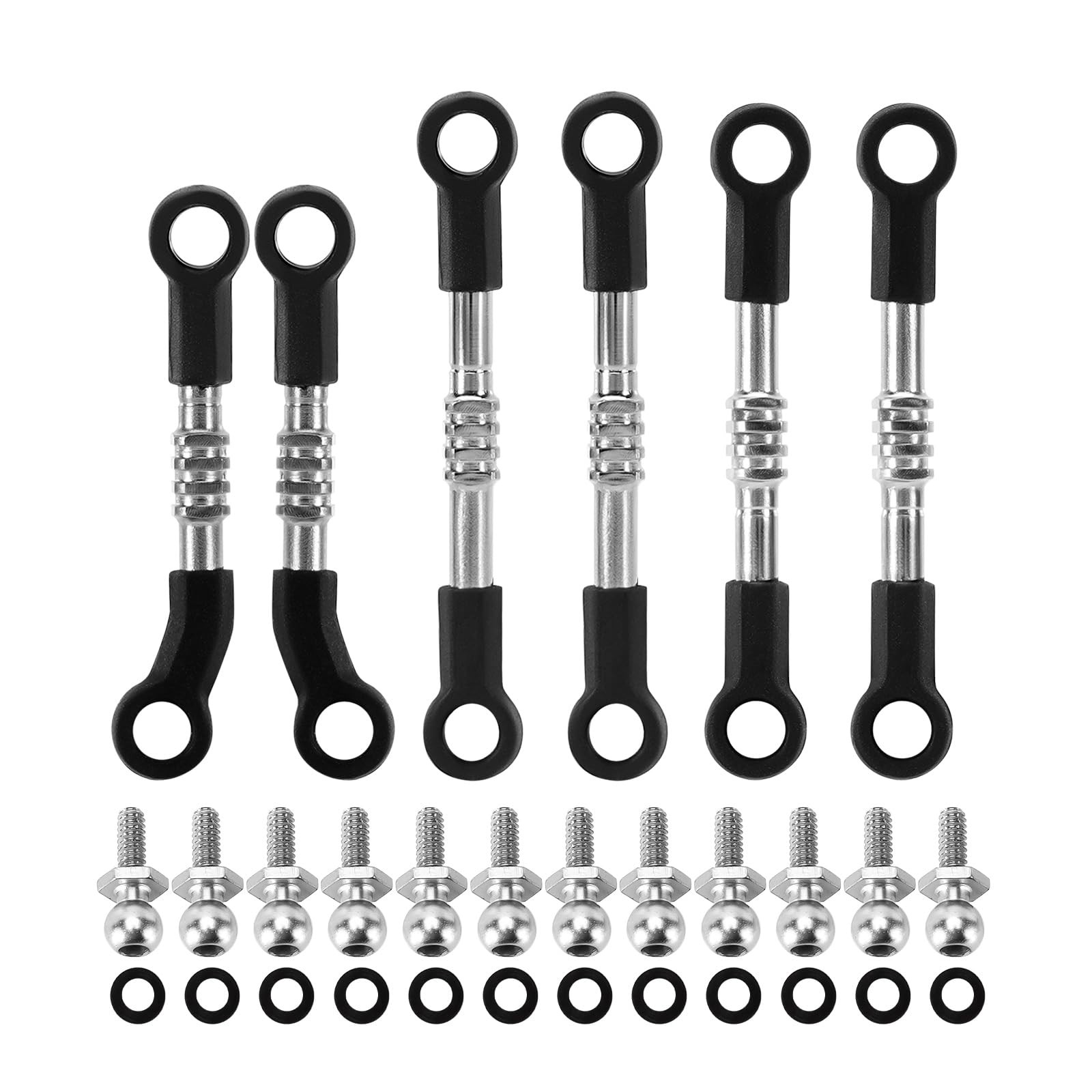 Adjustable Stainless Steel Links Set for Losi Micro-B/Micro-T