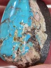 Rare  OLD STOCK Natural Nevada High Grade Turquoise Cabochon — photo 8