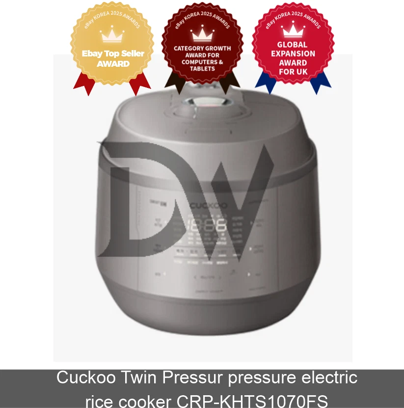 Cuckoo Twin Pressur pressure electric rice cooker CRP-KHTS1070FS 220V EU PLUG