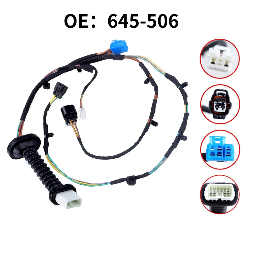 Arnés de cableado de puerta trasera 645-506 para Dodge Ram 5500/4500/3500/2500/1500 Foto 3 de 4