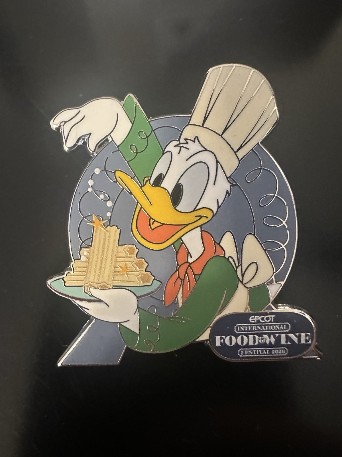 Disney Parks Epcot Food & Wine 2026 Mystery Box Donald Duck LR Pin