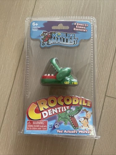 World's Smallest Crocodile Dentist Miniature Edition Pocket Sized Doll House
