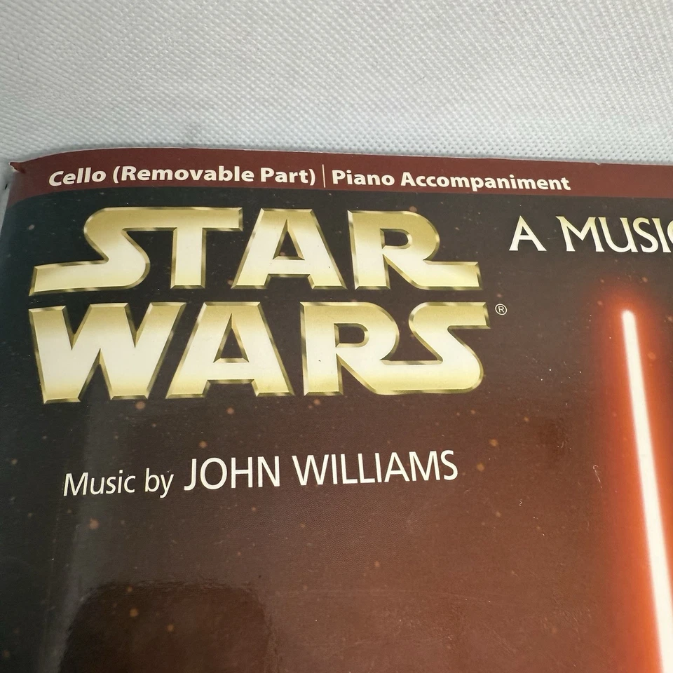 Cello (Piano) Book by John Williams Music From Star Wars Episodes I-VI Plus CD - Image 2 of 4