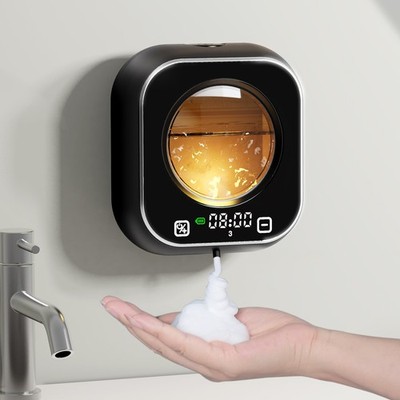 Automatic Foaming Soap Dispenser, Wall Mounted Soap Dispenser, 320ML Electric...