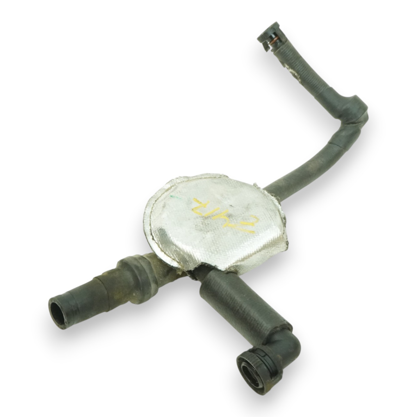 03-06 Bentley Continental GT GTC 6.0L Oil Separator W Hose Pipe Left 07D103245