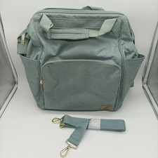 LÄSSIG Wickelrucksack Goldie Backpack mint inkl. Wickelzubehör nachhaltig