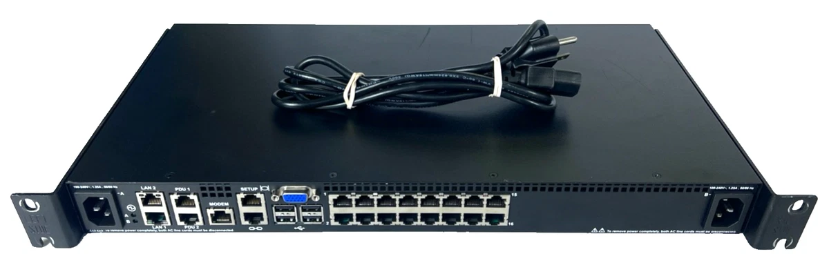 IBM Console Switch 黒 動作確認済み IBM 1735 Rack-Based Local Console Switches (Withdrawn) Product