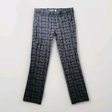 Betabrand Womens L Printed Pullon Straight Yoga Pants