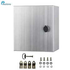 12 x 12 x 8'' 304 Steel Electrical Enclosure Box, IP66 Waterproof  Dustproof