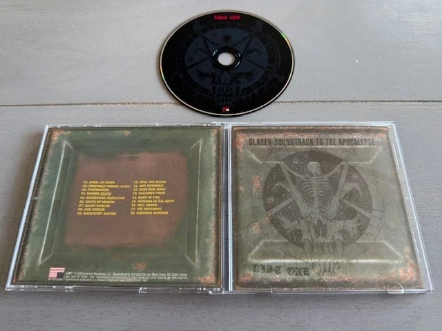 SLAYER - SOUNDTRACK TO THE APOCALYPSE DELUXE AMMO BOXSET 2003       METALLICA - Image 2 of 4