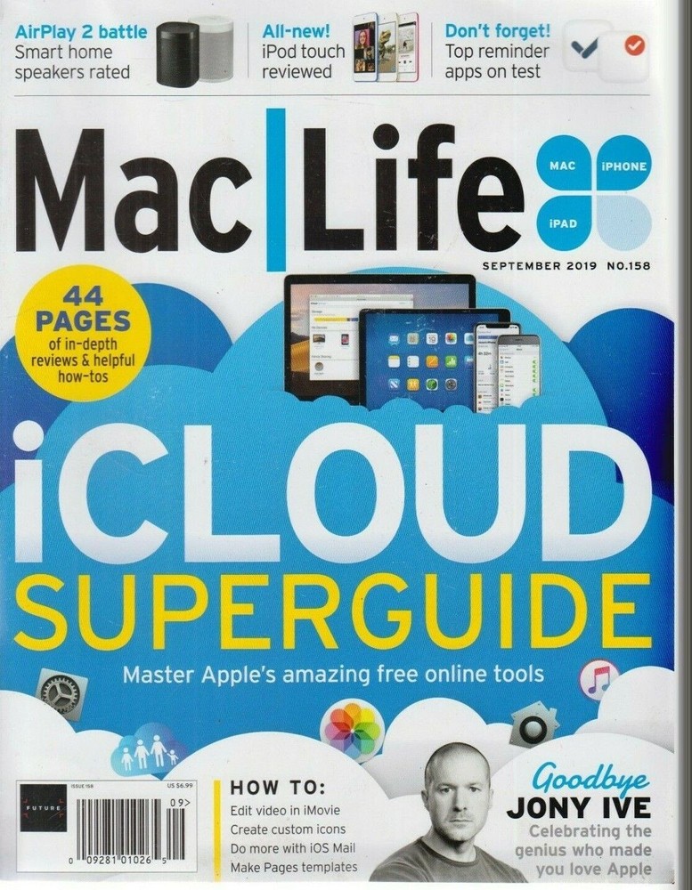 Mac Life September 2019 No 158 iCloud Superguide