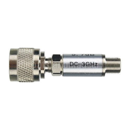 50ohm N Male Connector to 75ohm F Female Connector Impedance Converter for Radio - Picture 3 of 6