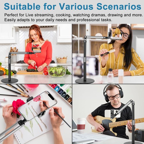 360 Grad Handyhalterung Tisch Ständer Halter Halterung Handy Smartphone Tablet - Bild 6 von 16