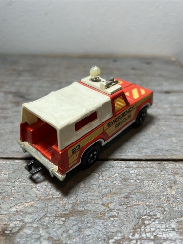 1978 Matchbox Super Kings K-65 Plymouth Trail Buster Emergency Rescue - Picture 7 of 7