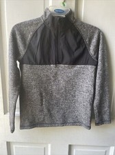 Boys' Tech Fleece Sweatshirt - All In Motion Gray/Black Size M 8-10 