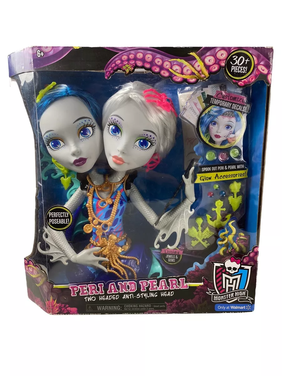 Monster high two sale headed styling doll