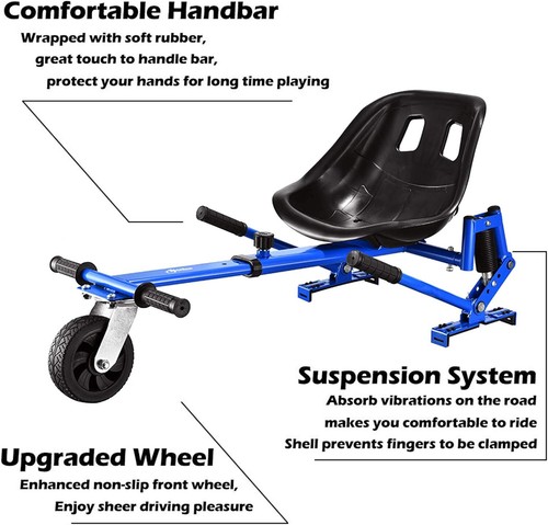 Hover seat Attachment, Hover Go Kart, Hoverkart For Electric Scooter