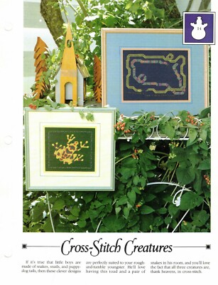 Cross Stitch Creatures Animals Cross Stitch Patterns By Vanessa Ann