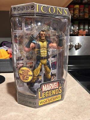 アメコミ Marvel Legends Icons Series Wolverine Marvel Legends Icons Series 1 Action Figure Wolverine[ Mask-Down