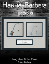 The Jetsons Hand Painted Animation Production Cel Custom Framed J