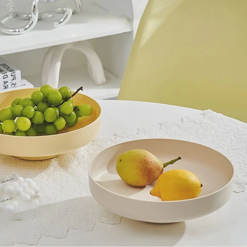 New Kitchen Round Fruit Dish Fruit Basket Home Decor Modern Style - Picture 8 of 16