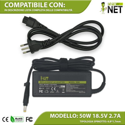 Trafo kompatibel mit HP Compaq Armada V30 110 E500 18,5V 2,7A 50W
