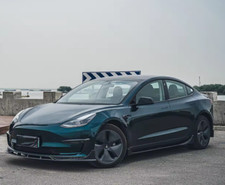 Tesla Model 3 Carbon Fibre Look Aero Body Kit 2019-2021 UK SELLER HIGH QUALITY