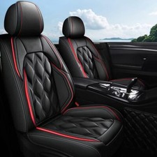 Faux Leather Front Rear Cushion Pad For Nissan Versa 2009-2024 Car 5-seat Covers Faux Leather Front Rear Cushion Pad For Nissan Versa 2009-2024 Car 5-seat Covers
