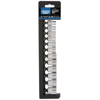 Draper Expert 50160 3/8'' Sq. Dr. Multi-Drive  Socket Set (12 Piece)