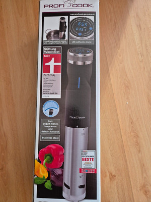 ProfiCook Sous Vide Stick  Warmhalte- u. Auftaufunktion Sous Vide Garer wie NEU
