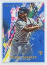 2020 Topps Inception Bobby Bradley RC 19/25 Cleveland Indians BLUE