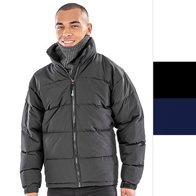 Result Men's Recycled Holkham Down Feel Jacket R181M Herren Jacke NEU