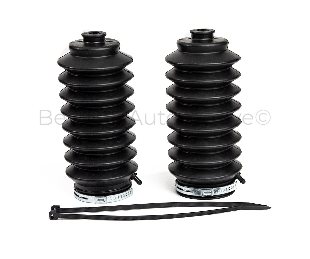 Kit Soffietti Cremagliera 6 Pezzi Per Acura Vigor 1992-94 – 2 Soffietti + 4 Fascette, Sostituzione Diretta - 3