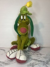 Duck Dodgers Commander K-9 Marvin Martian Green Dog Looney Tunes K9 Plush toons