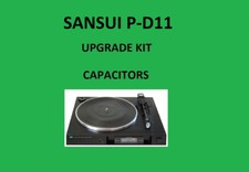 KIT de réparation pour platine vinyle SANSUI P-D11 - tous les condensateurs