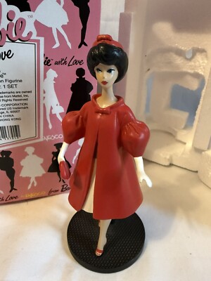 Mattel 1993 Eneco 1962 Red Flare Barbie Figurine