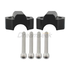 Handlebar Riser Clamp Mount for Yamaha MT-09 2015-20 XSR900 16-24 Adapter Black