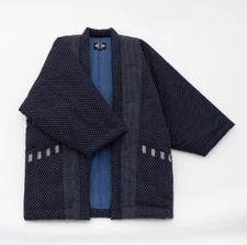 Japanese Kimono Hanten Warm Wear Winter Jacket size LL (XL) Made in JAPAN NEW