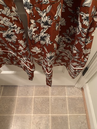 La Ligne Target Women's Plus Floral Print Satin Pants Lightweight Size 4X - Picture 12 of 13