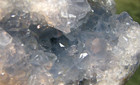 4.1LB 5.4IN x 3.9IN x 3.1IN NATURAL BABY BLUE CELESTITE GEODE MADAGASCAR #278 — photo 5