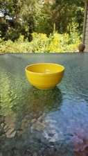 BISTRO small BOWL sunflower yellow HOMER LAUGHLIN FIESTA 22 OZ. NEW