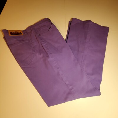 Bestwind Street Style Purple Denim Flare Jeans (Women's Size 4XL)