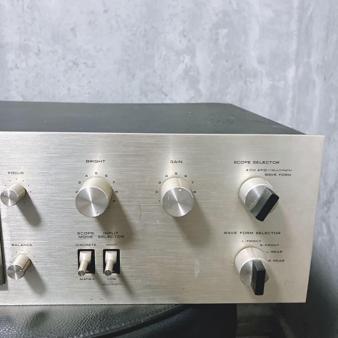 Technics SH-3433 4-Channel Audio Scope Waveform Silver RARE