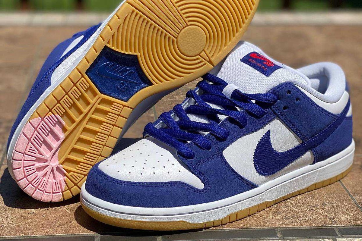 Nike SB Dunk Low Los Angeles Dodgers 27 Haloprojectbrasil br