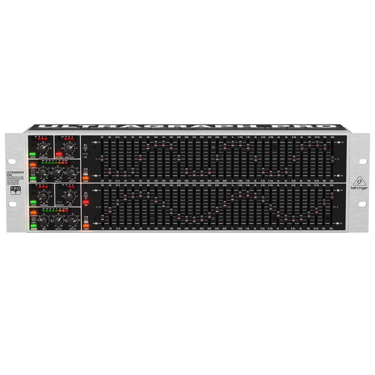Behringer ULTRAGRAPH PRO FBQ6200HD Dual Channel 31-Band Stereo