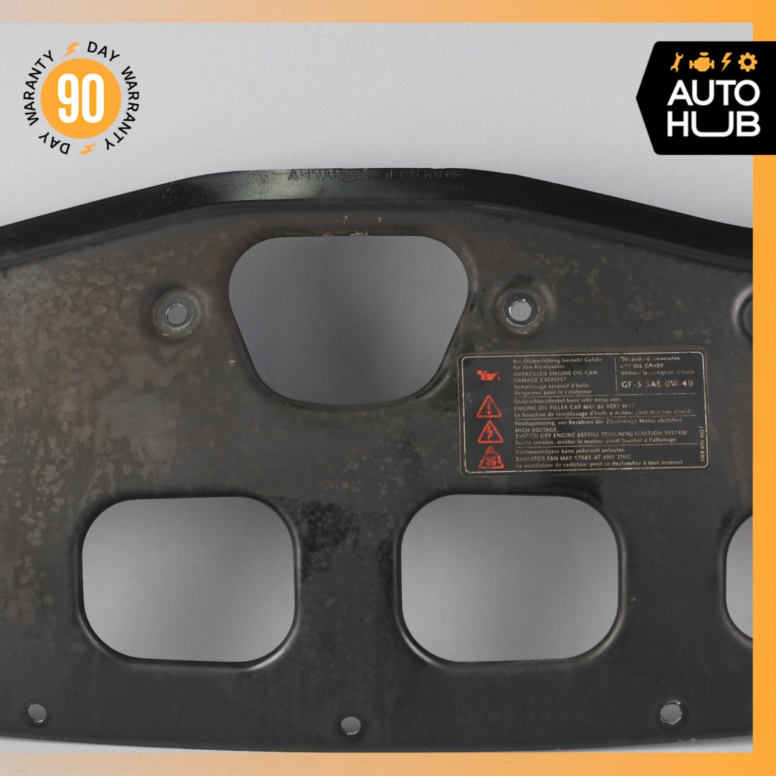 03-13 Bentley Continental GT GTC Front Radiator Support Mount Panel OEM 53k