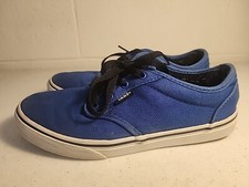 Vans Classic Canvas Sneakers Blue Size Y5.5