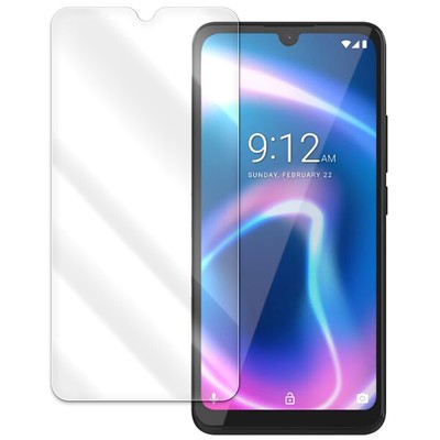 Anti-Bubble Clear Tempered Glass Screen Protector f Nuu Mobile X6 Plus CellPhone