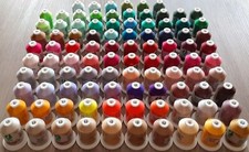 Embroidery Thread Polyester, Set of 95 Mini King Spools,1100yds,40w