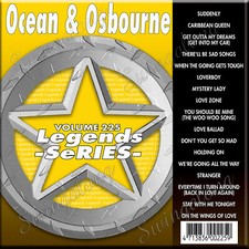 OCEAN  OSBOURNE LEGEND KARAOKE CD G VOL-225 HOLDING ON,LOVERBOY,NEW IN PLASTIC